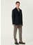 Bej Erkek Bisiklet Slim Fit Düz Kazak 1091812 3