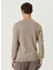 Bej Erkek Bisiklet Slim Fit Düz Kazak 1091812 5