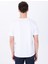 Beyaz Erkek Relaxed Baskılı T-Shirt M5SM-TST1292 5