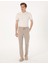 Bej Ex. Slim Fit Kumaş Pantolon 3