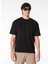 Gmg Fırenze Bisiklet Yaka Siyah Erkek T-Shirt GU24MSS03016 2