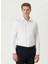 Beyaz Erkek Gömlek Slim Fit Düz Gömlek 1092990 1
