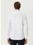 Beyaz Erkek Gömlek Slim Fit Düz Gömlek 1092990 5
