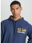 Indigo Erkek Kapüşon Yaka Loose Fit Sweatshirt L232277315 4