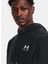 Siyah Erkek Kapüşon Normal Düz Sweatshirt 1373880-001 Ua Icon Fleece Hoodie 1