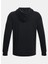 Siyah Erkek Kapüşon Normal Düz Sweatshirt 1373880-001 Ua Icon Fleece Hoodie 6