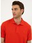 Düz Kırmızı Erkek Polo T-Shirt Sunny 3