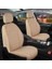 Castor Oto Citroen C4 Hb Uyumlu Lüks Deri Oto Koltuk Kılıfı Ön Arka Takım Set Giydirme Model Bej 2