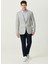 Slim Fit Açık Gri Erkek Ceket 1087339 2