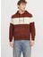 Kiremit Erkek Kapüşon Rahat Baskılı Sweatshirt Jorvesterbro Block Sweat Hood Styd 1