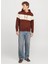 Kiremit Erkek Kapüşon Rahat Baskılı Sweatshirt Jorvesterbro Block Sweat Hood Styd 2