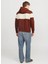 Kiremit Erkek Kapüşon Rahat Baskılı Sweatshirt Jorvesterbro Block Sweat Hood Styd 3