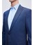 Lacivert Comfort Fit Desenli Mono Yaka Klasik Takım Elbise 33182024C004_436 5