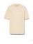 Krem Erkek Normal Düz T-Shirt TB0A5SFXEFL1_UV-PROTECTION Logo Sho 5