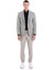 Yeşil Slim Fit Desenli Mono Yaka Casual Ceket 2