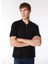 Gmg Fırenze Polo Yaka Regular Fit Siyah Erkek Kazak GU24MSS04003 1
