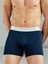 Erkek Modal Elastan Boxer Silver 9303 - Lacivert 3