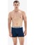 Erkek Boxer 3'lü Paket Modern Basics 9471 - Mavi 3