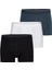9670 ERKEK TENDER COTTON SHORTY 3 LÜ BEYAZ-SİYAH-ANTRASİT BOXER 2