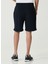 Lacivert Erkek Duble Paça Slim Fit Şort 1086386 3