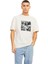 Erkek T-Shirt Jorlafayette Brandıng Tee Ss Crew Nec Ln 12250436-BUTTERCREAM 2