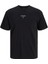 Siyah Erkek Standart T-Shirt Jcotypo Tee Ss Crew Neck Fst 1