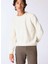 Ekru Erkek Bisiklet Basic Düz Sweatshirt MML4WM-SWT9518 3