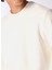 Ekru Erkek Bisiklet Basic Düz Sweatshirt MML4WM-SWT9518 4