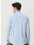 Slim Fit Klasik Yaka Açık Mavi Erkek Gömlek 1087382 5