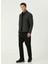 Siyah Erkek Slim Fit Düz Eşofman Altı 1093019 1
