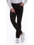 Siyah Regular Fit Düz Pamuklu 5 Cep Kot Pantolon 1
