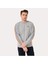 Erkek Bisiklet Yaka Sweatshirt Braid Detail TM411156 1