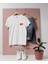 Oversize Bowie Logo Cep Tasarımlı Unisex T-Shirt 1