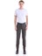 Kahverengi Slim Fit Düz Yandan Cep Kumaş Pantolon 4