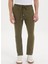 Haki Basic Düz Paça Pamuklu Regular Fit Erkek Eşofman Altı Essentıals Sweatpant 3