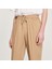 Camel Elastik Düz Paça Pantolon 3
