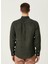 Comfort Fit Alttan Britli Yaka Haki Erkek Gömlek 1090752 5