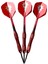 OK-300 Profesyonel Çelik 21GR Dart Oku Kırmızı 3lü 2
