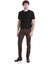 Kahverengi Slim Fit Düz Pamuklu 5 Cep Kanvas Pantolon 2