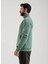 Erkek Yeşil Tam Fermuarlı Sweatshirt 2419002 2
