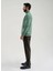 Erkek Yeşil Tam Fermuarlı Sweatshirt 2419002 3
