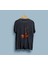 Oversize Keman Tasarım Unisex T-Shirt 1