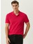 Polo Yaka Fuşya Erkek T-Shirt 1086151 1