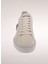 Beyaz-Siyah Erkek Deri Sneaker 25730 3