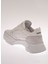 Beyaz Erkek Deri Sneaker 25761 4