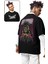 Black Sabbath Sırt Baskılı T-Shirt, Unisex Rock Metal Temalı Tişört 1