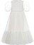 Beyaz Flower Girl Maxi Elbise 3