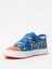 Mavi - Turuncu Erkek Çocuk Sneaker Lotus Prınt 2