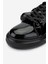 Erkek Hakiki Deri Siyah Rugan Sneakers & Spor Ayakkabı 3