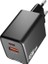 HY-XEG45 Type USB-C 45W PD + 18W USB QC 3.0 GAN Siyah Hızlı Ev Şarj Adaptörü 6